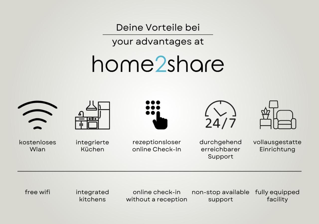 Schone Apartments In Der Innenstadt Von Osnabruck I Home2Share Eksteriør bilde